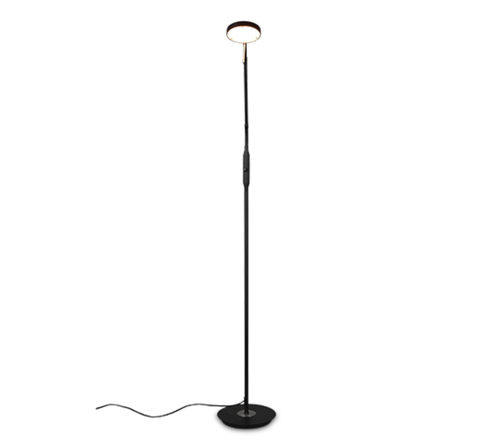 Vloerlamp Laukand Mat Zwart H145 cm - Set van 3 - Afbeelding 3