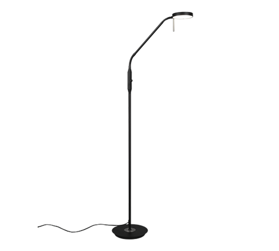 Vloerlamp Laukand Mat Zwart H145 cm - Set van 3 - Afbeelding 5