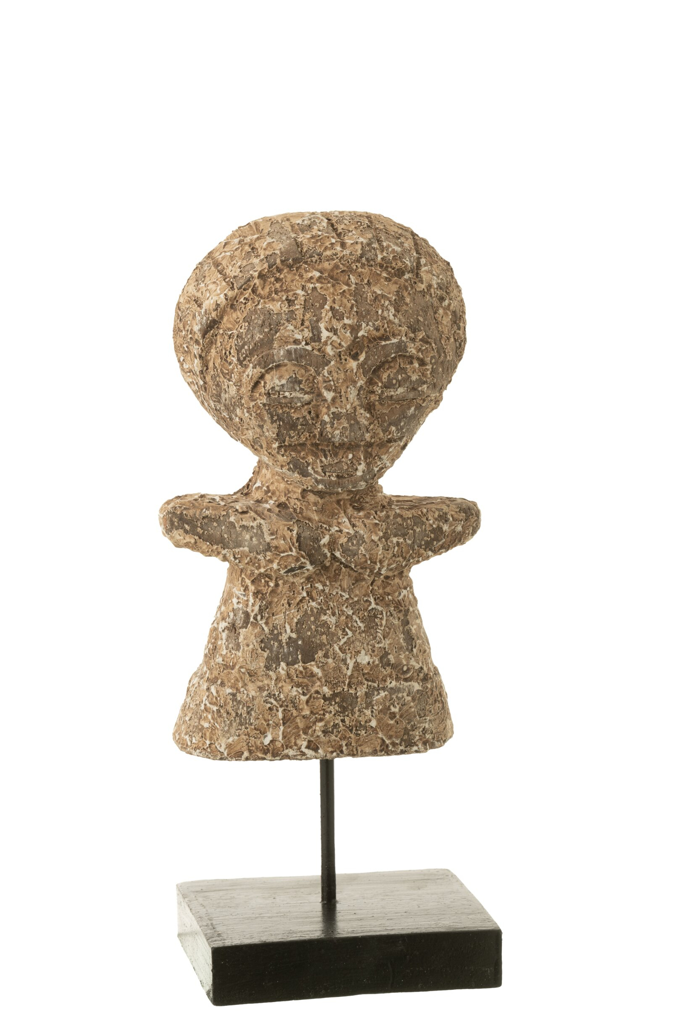 Beeld Skiernine Albizia Naturel H26 cm - Afbeelding 2