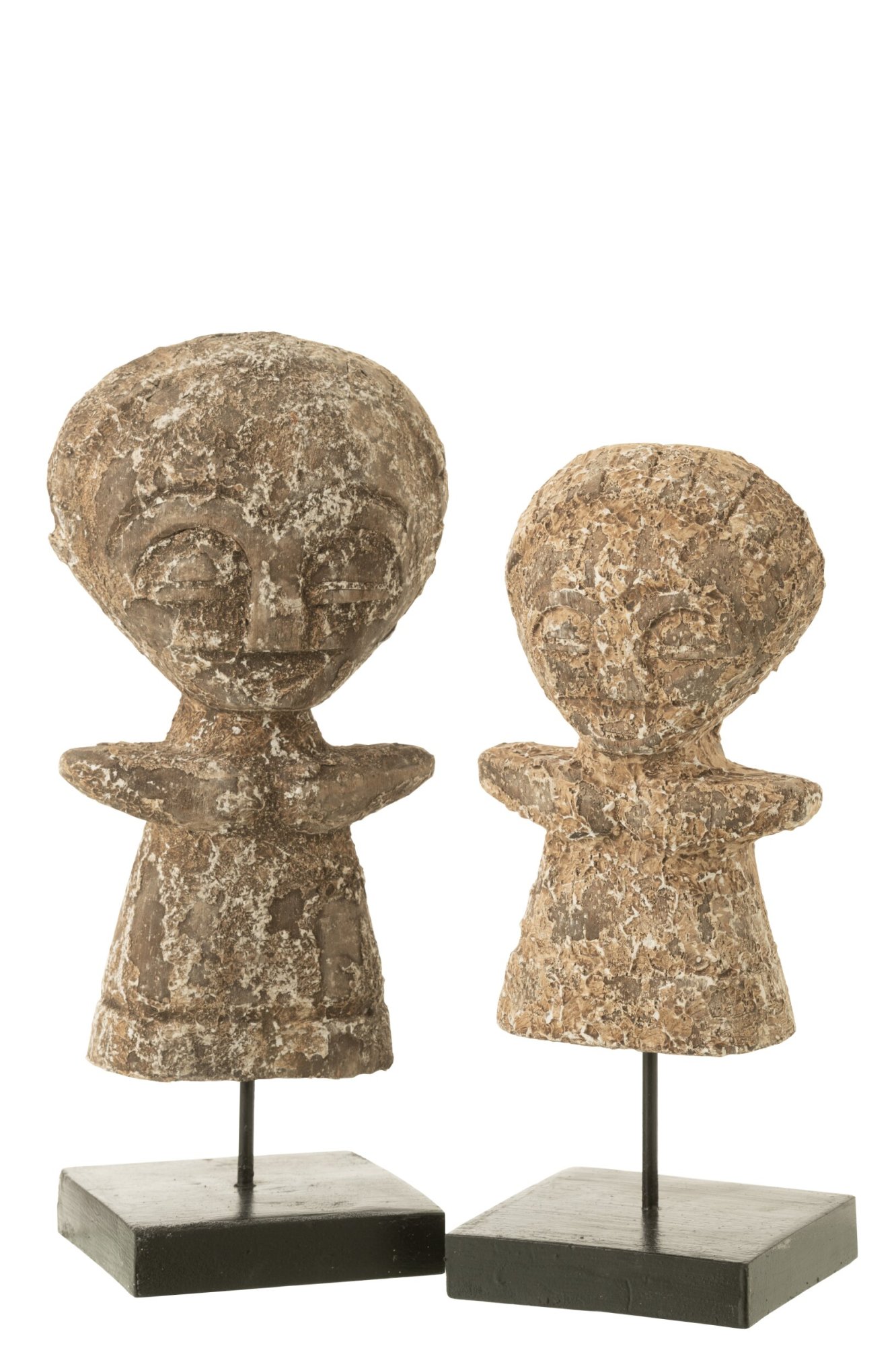 Beeld Rieldos Albizia Naturel H31 cm