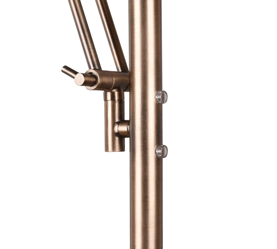 Vloerlamp Meeldol Brons H181 cm - Set van 3 - Afbeelding 4