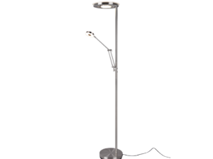 Vloerlamp Hunsek Mat Nikkel H181 cm - Set van 3