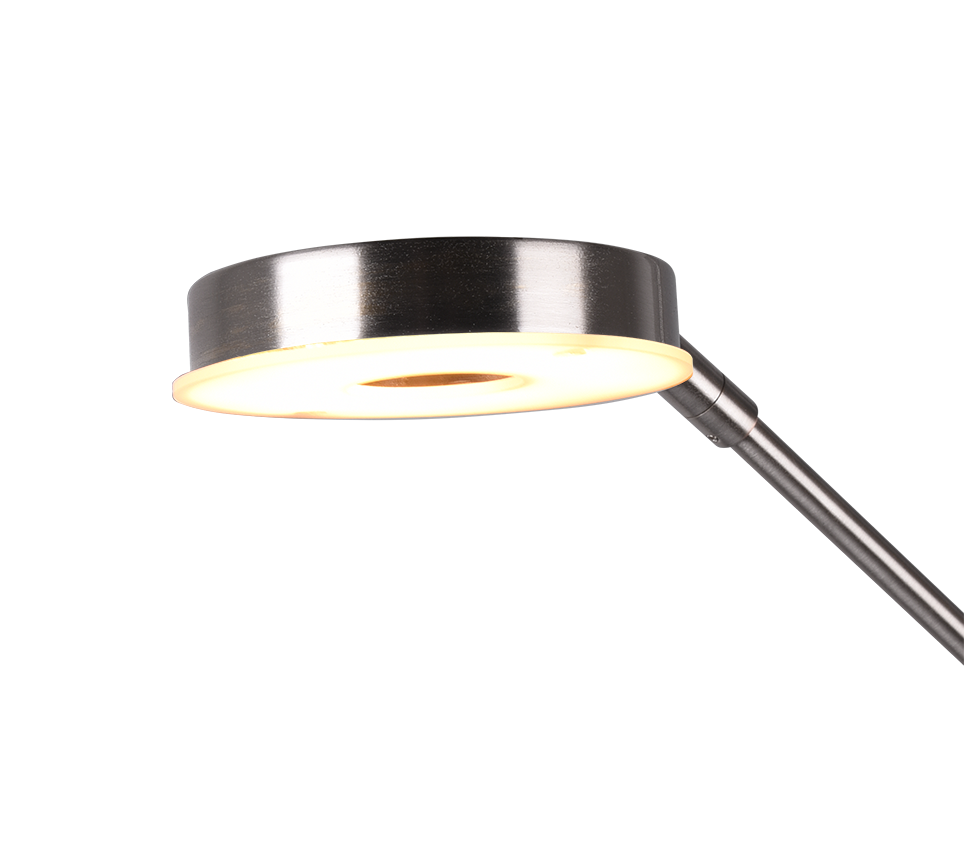 Vloerlamp Hunsek Mat Nikkel H181 cm - Set van 3 - Afbeelding 3