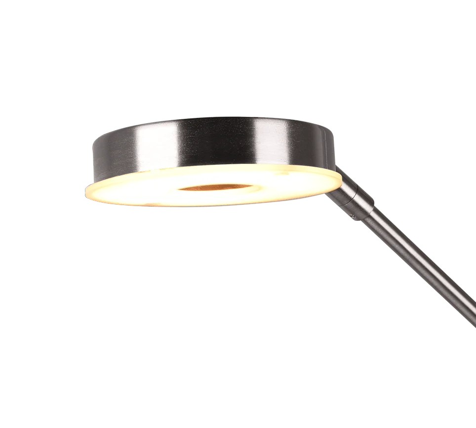 Vloerlamp Hunsek Mat Nikkel H181 cm - Set van 3 - Afbeelding 3