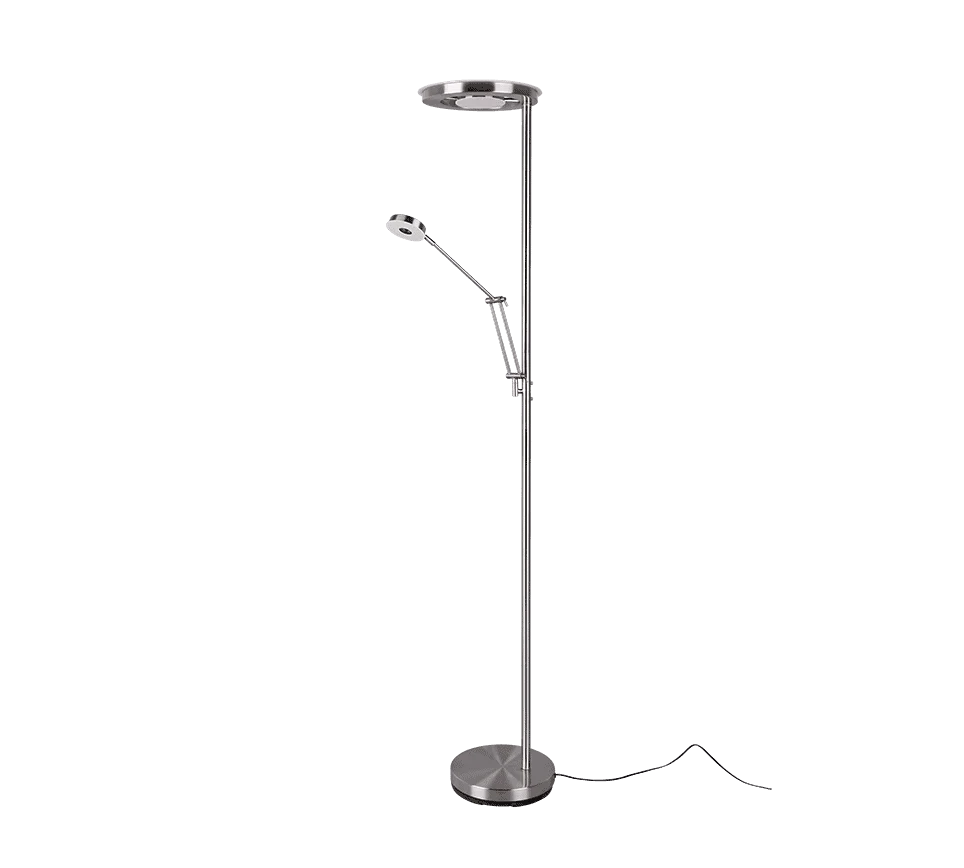 Vloerlamp Hunsek Mat Nikkel H181 cm - Set van 3 - Afbeelding 5