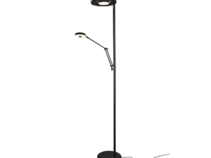 Vloerlamp Boodello Mat Zwart H181 cm - Set van 3