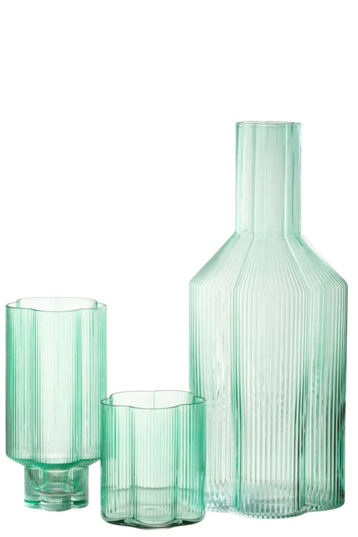 Karaf Preemino Glas Blauw - Afbeelding 2