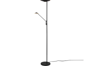 Vloerlamp Vennino Mat Zwart H180 cm - Set van 3
