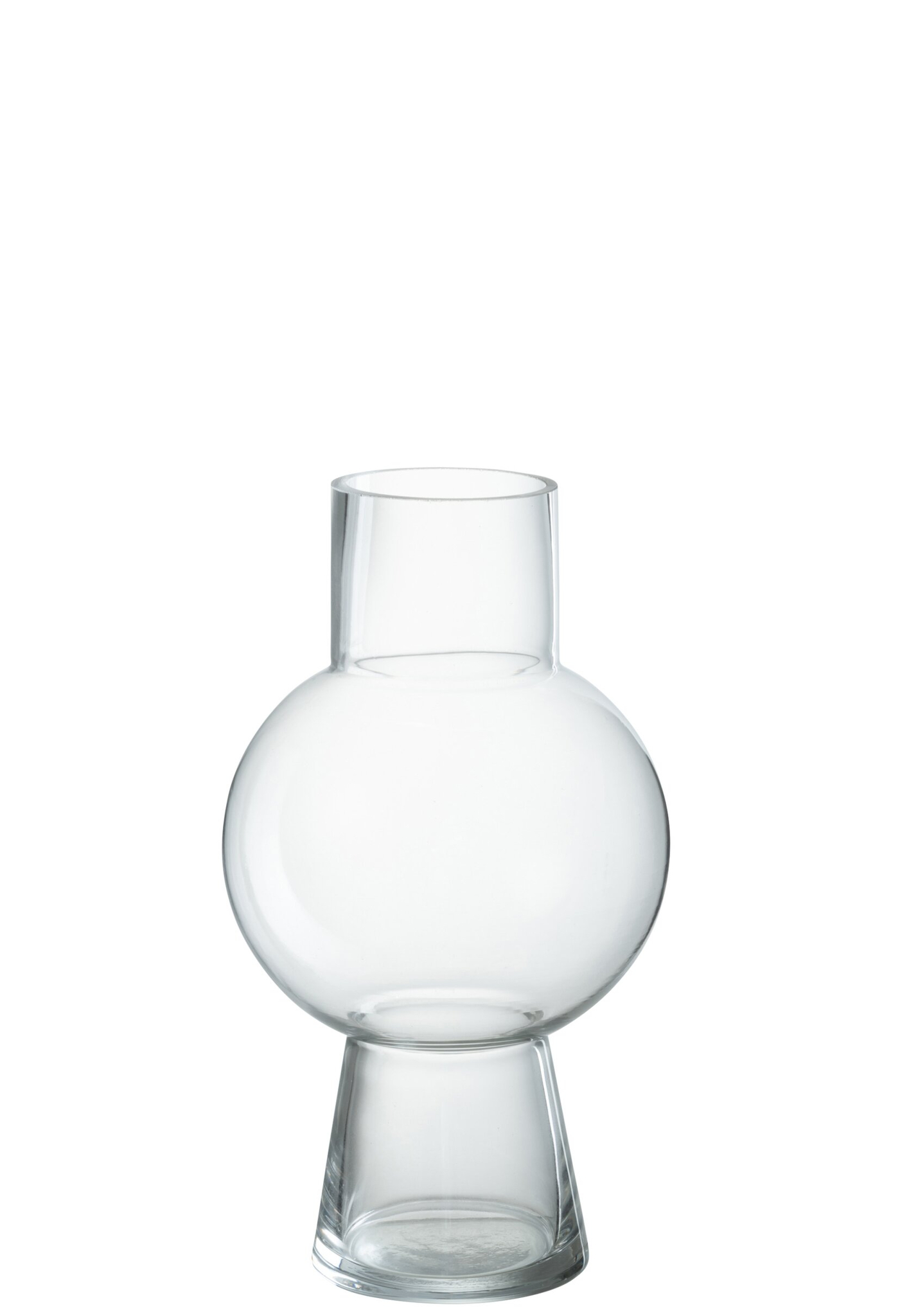 Bolvaas Mookes Glas Transparant H31 cm
