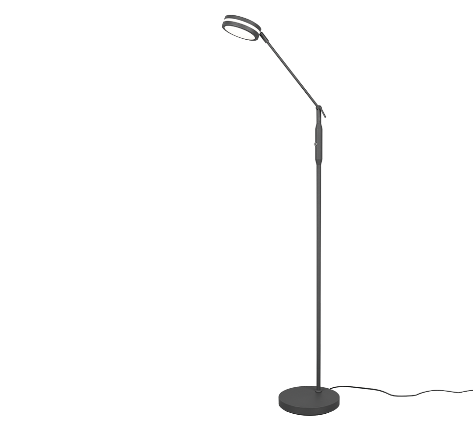 Vloerlamp Grikel Antraciet H133 cm - Set van 3 - Afbeelding 2
