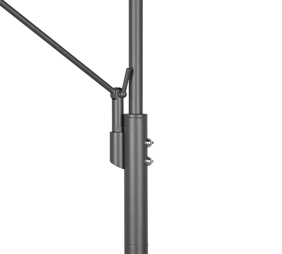 Vloerlamp Treiltan Antraciet H181 cm - Set van 3 - Afbeelding 2