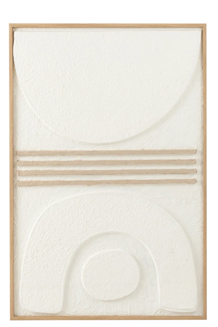 Schilderij Flistol Wit - Afbeelding 4