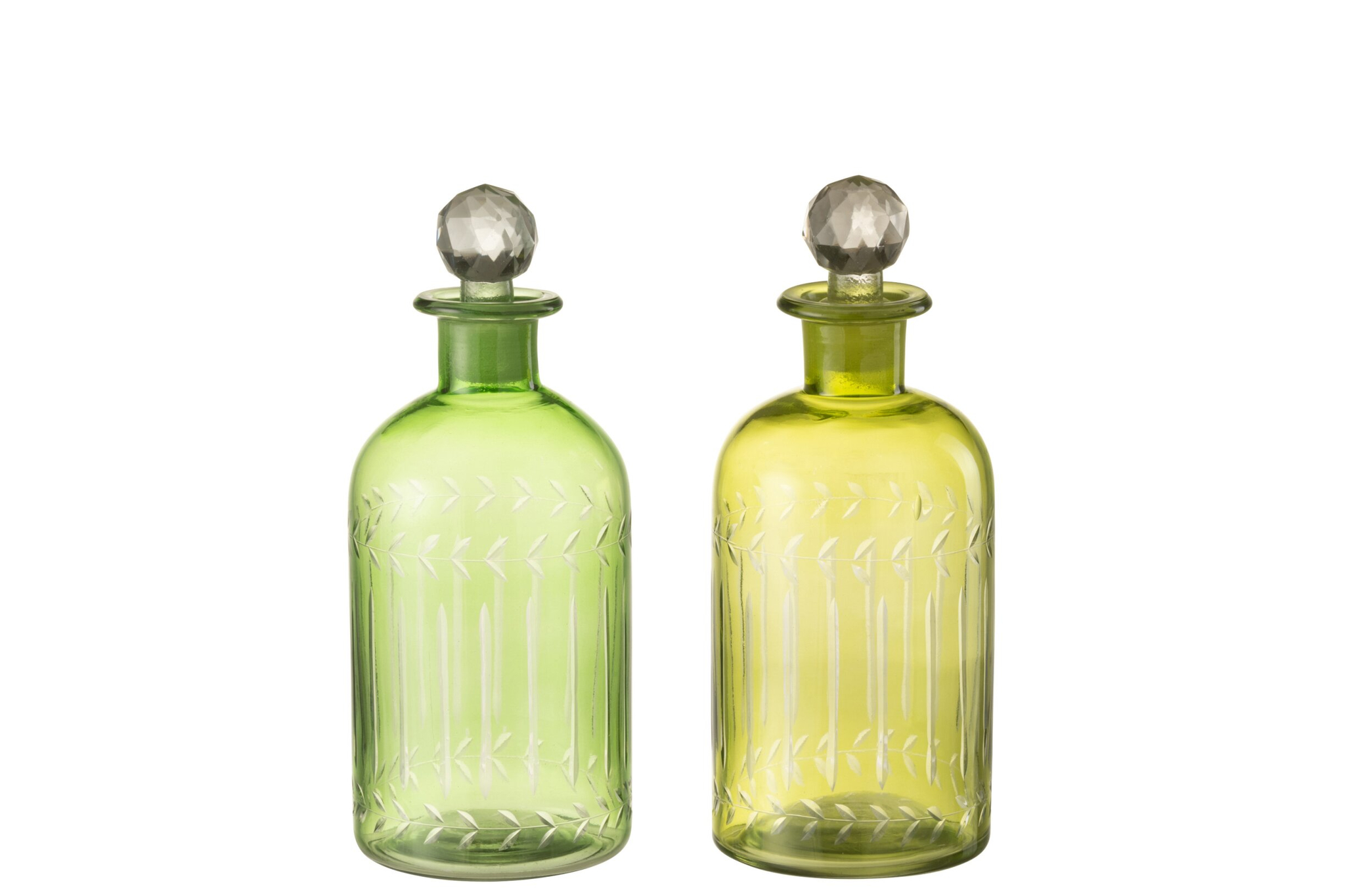 Karaf Grintu Glas Groen - Set van 2 - Afbeelding 4