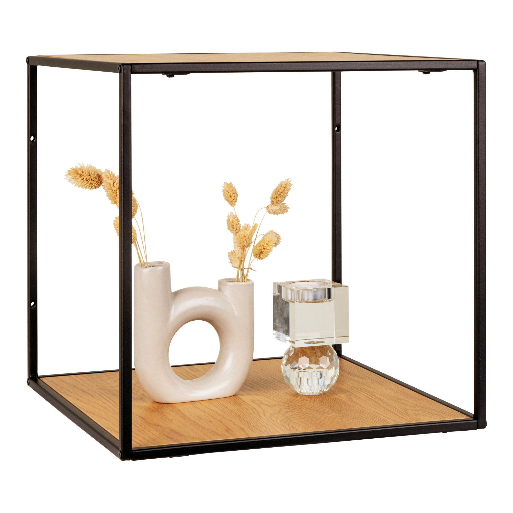 Wandplank Lookea Staal 36 cm