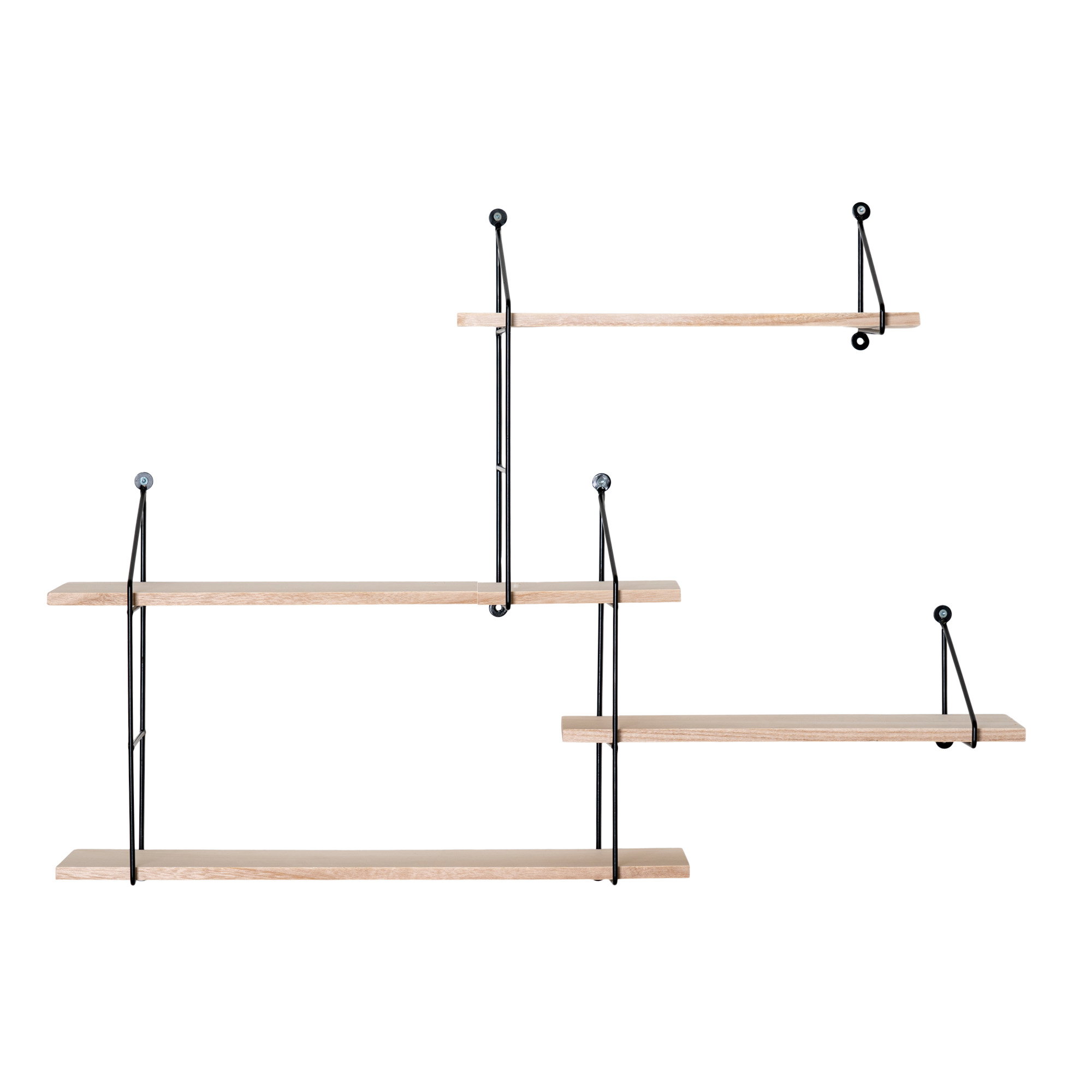 Wandrek Groornel Paulowniahout 99 cm - Afbeelding 2