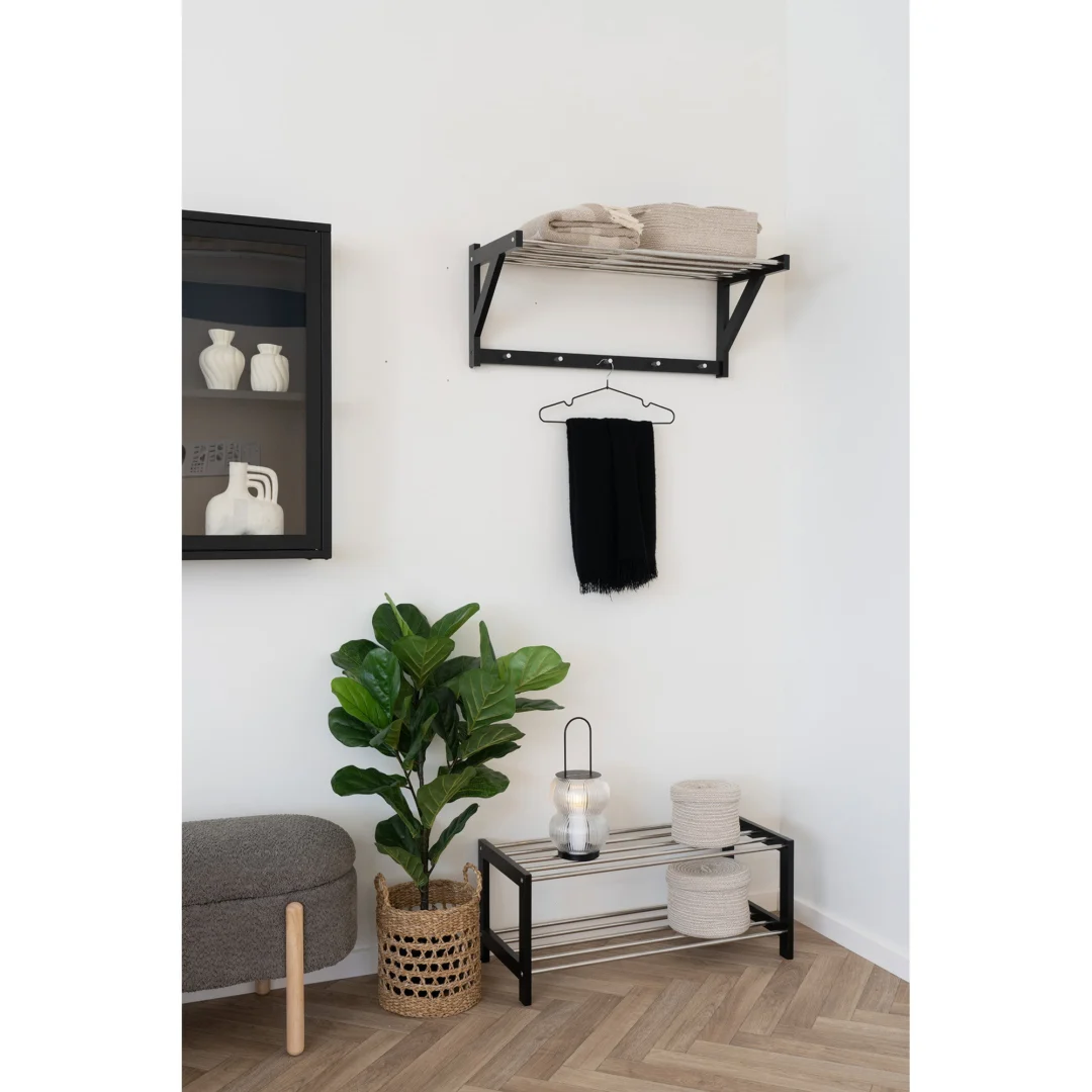 Hoedenplank Bollas Staal 78 cm - Afbeelding 3
