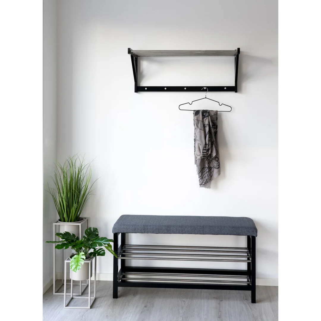 Hoedenplank Bollas Staal 78 cm - Afbeelding 6
