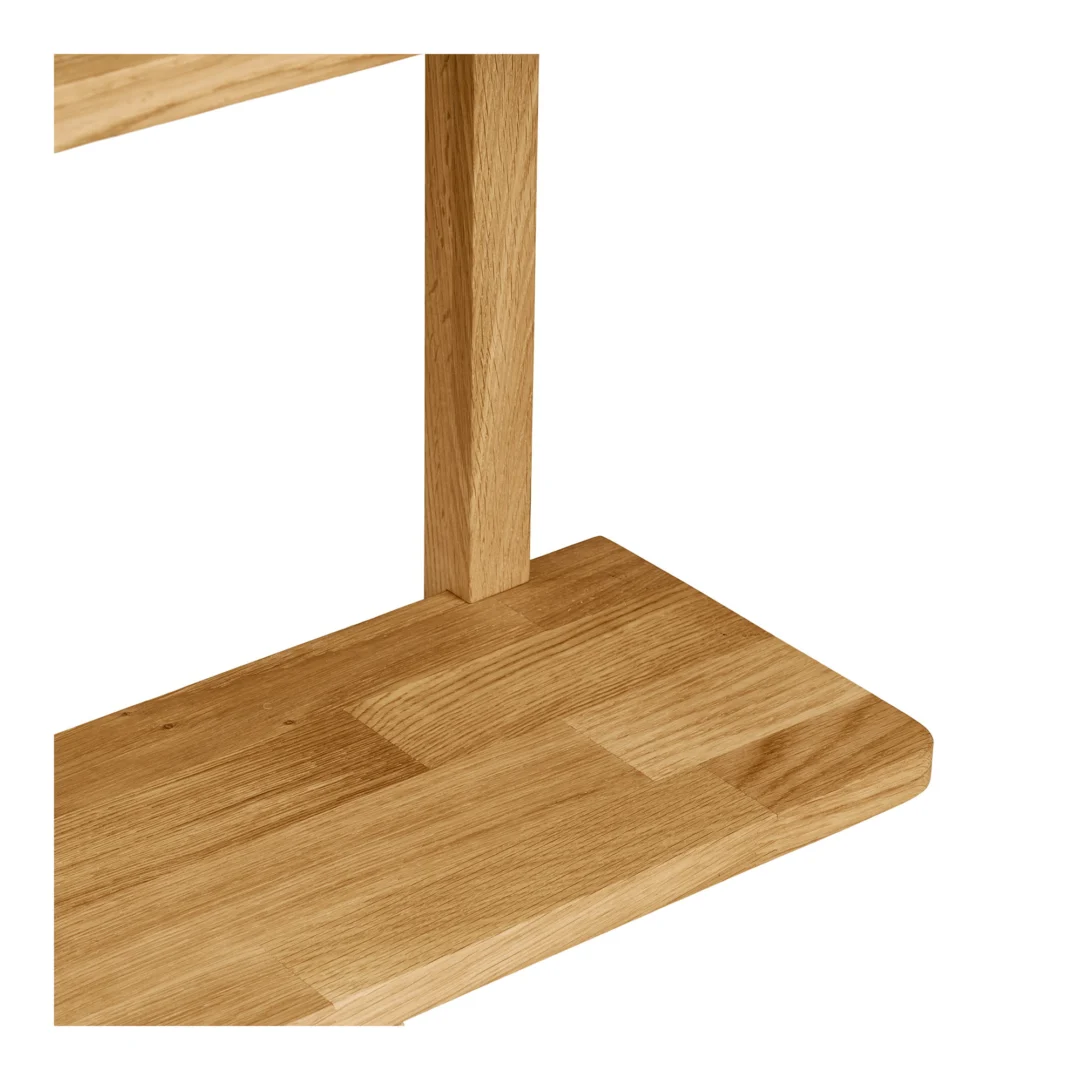 Wandplank Wandplank Rautang naturel hout eiken - Afbeelding 4