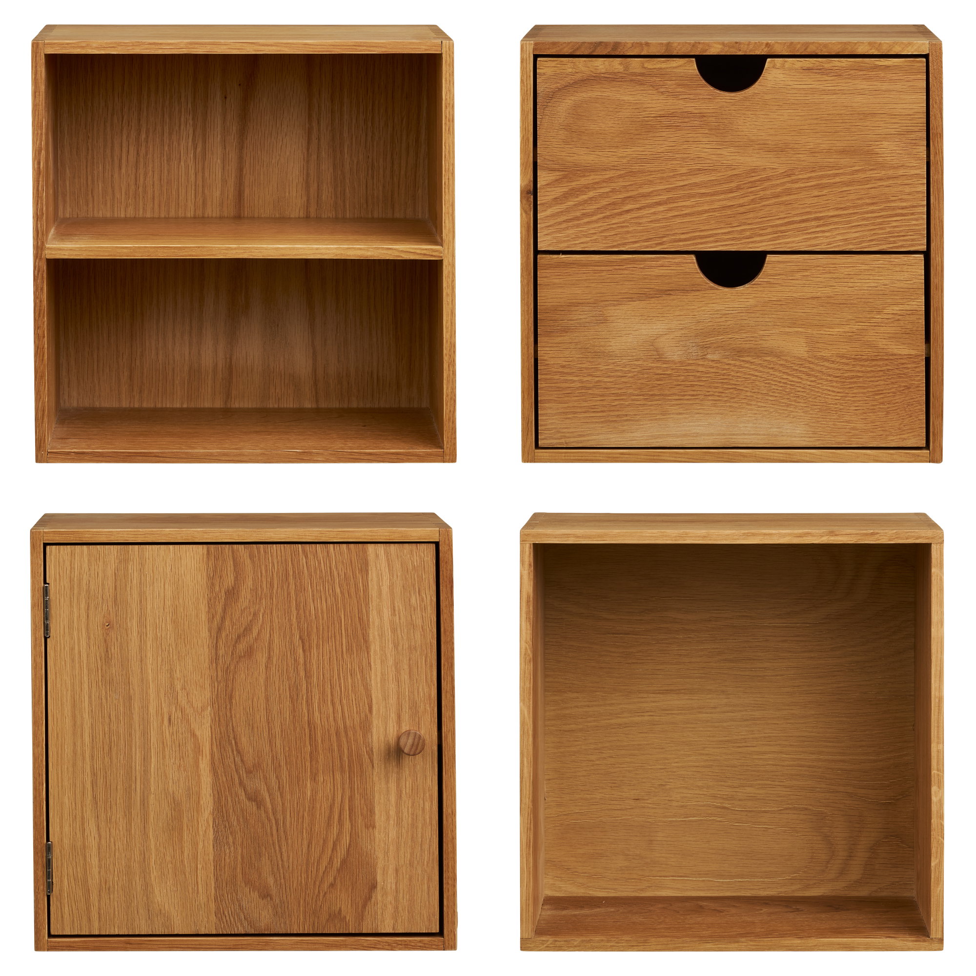 Wandplank Zimmaro Eiken 30 cm - Set van 4 - Afbeelding 2