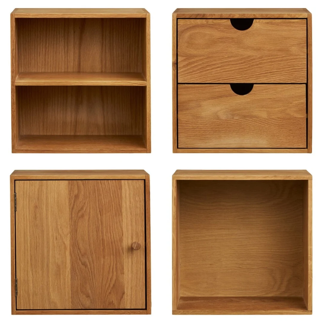 Wandplank Zimmaro Eiken 30 cm - Set van 4 - Afbeelding 2
