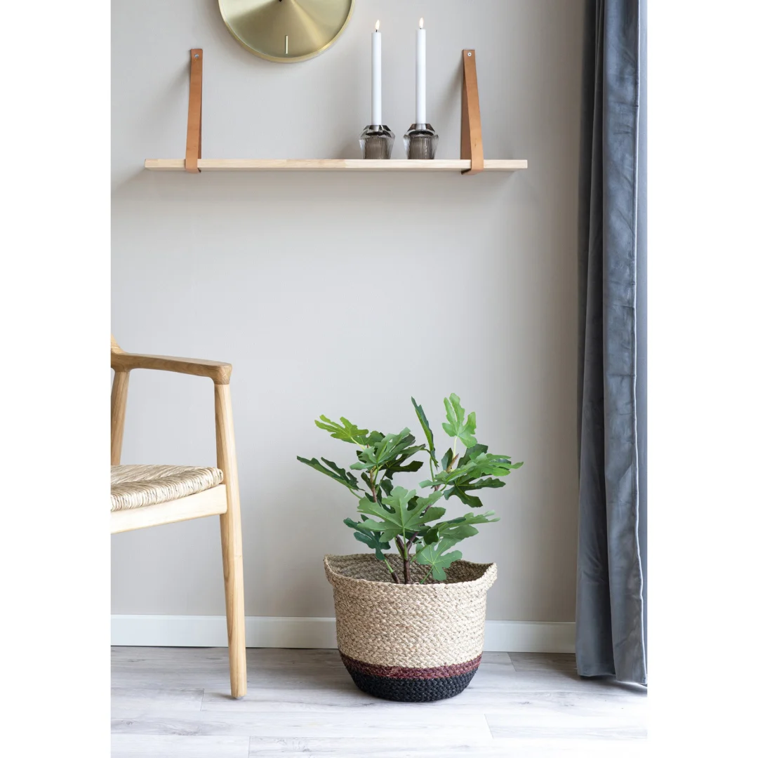 Wandplank Reinon Leer 80 cm - Afbeelding 4