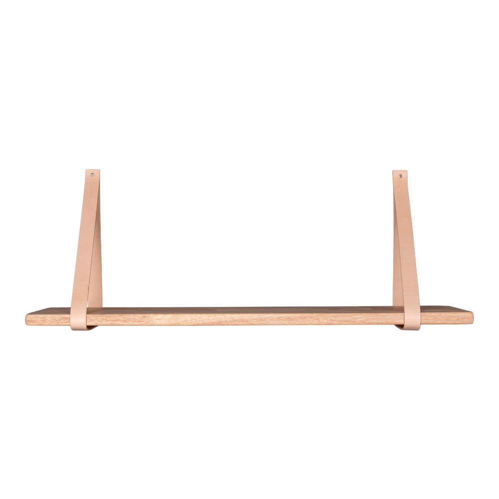 Wandplank Brosi Leer 120 cm - Afbeelding 2