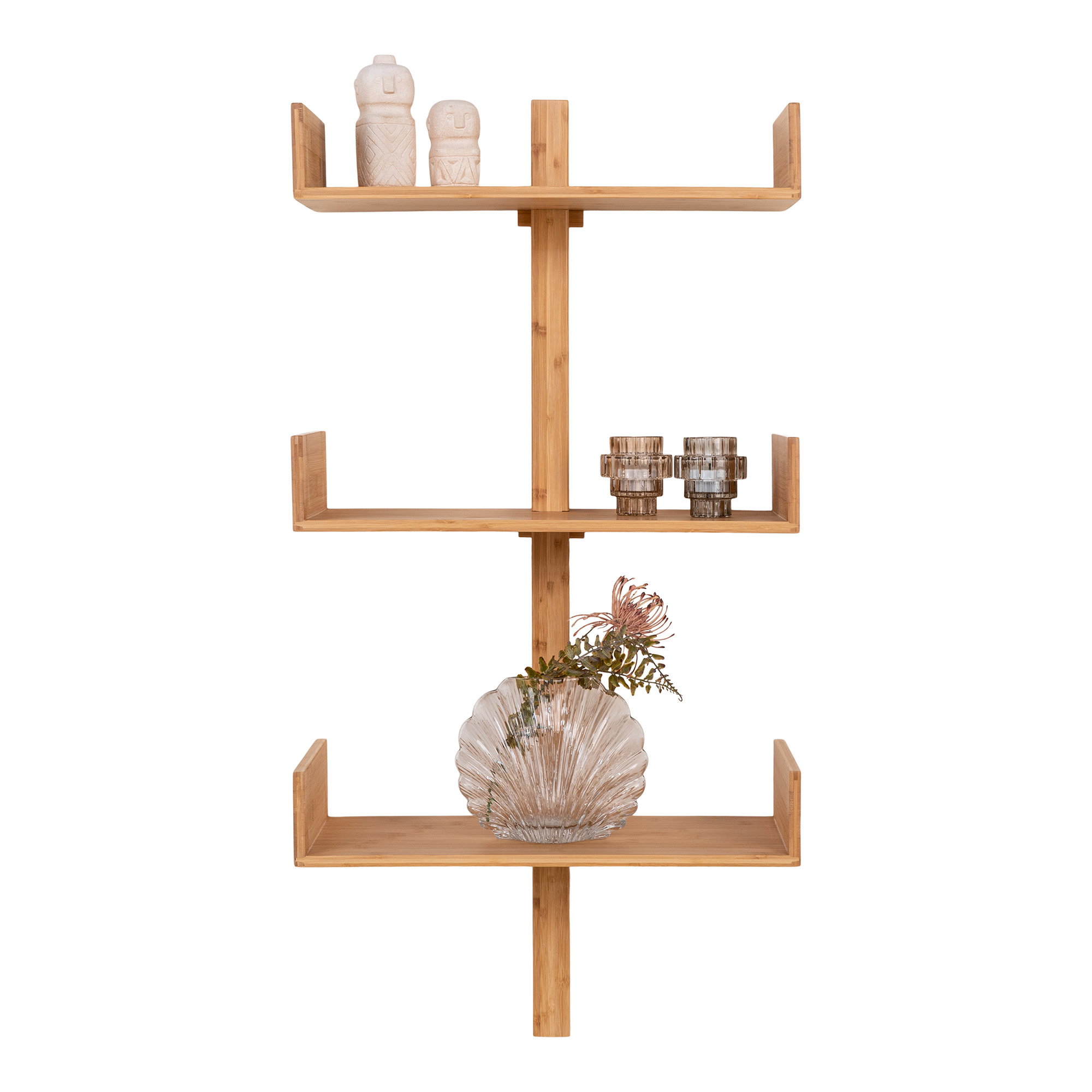 Wandplank Vedo Bamboe 50 cm - Afbeelding 2