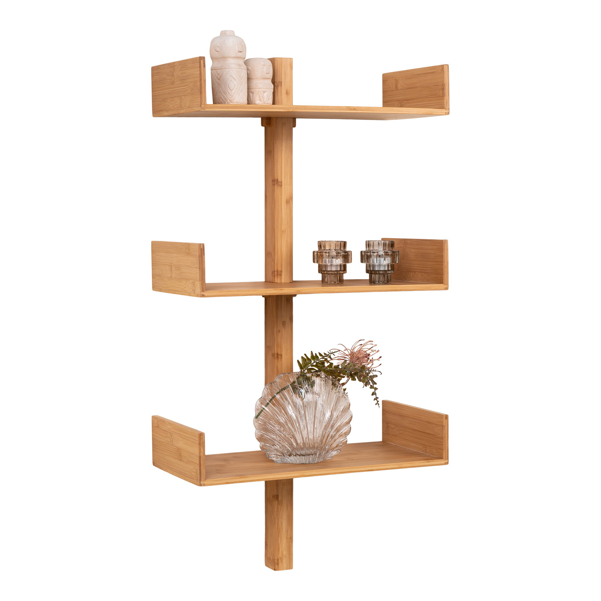Wandplank Vedo Bamboe 50 cm - Afbeelding 4