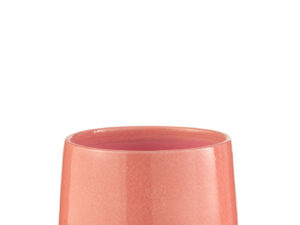 Bloempot Gouda Keramiek Roze H22 cm