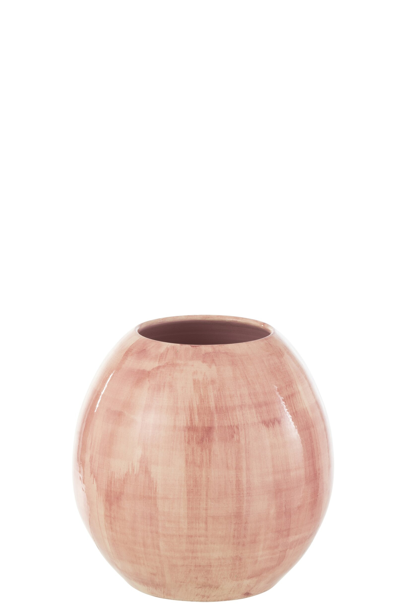 Bloempot Bolsward Keramiek Roze H27 cm - Afbeelding 2