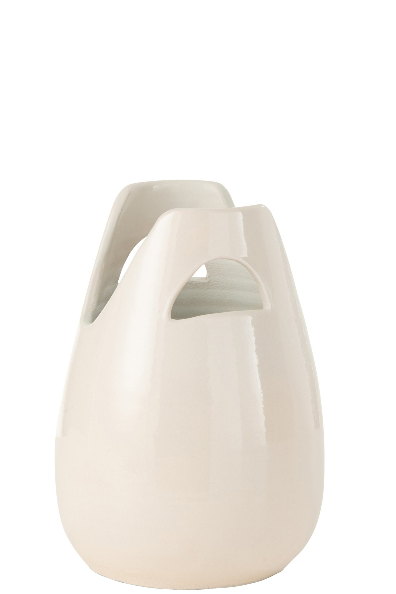 Vaas Groolis Keramiek Wit H30 cm