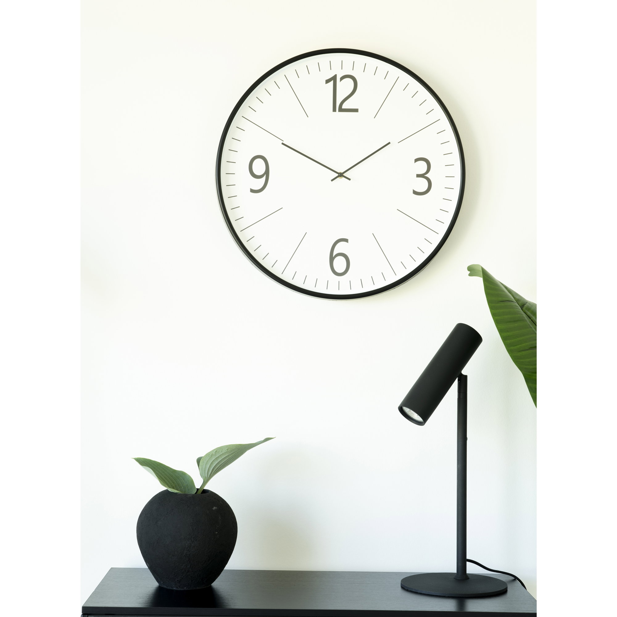 Wandklok Sabello Zwart - Afbeelding 6