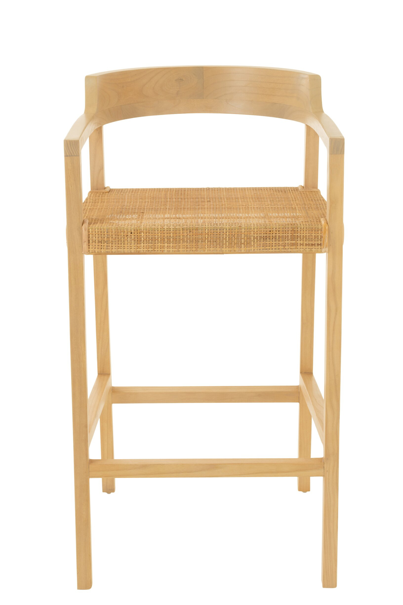 Barkruk Treiskona Teak Naturel