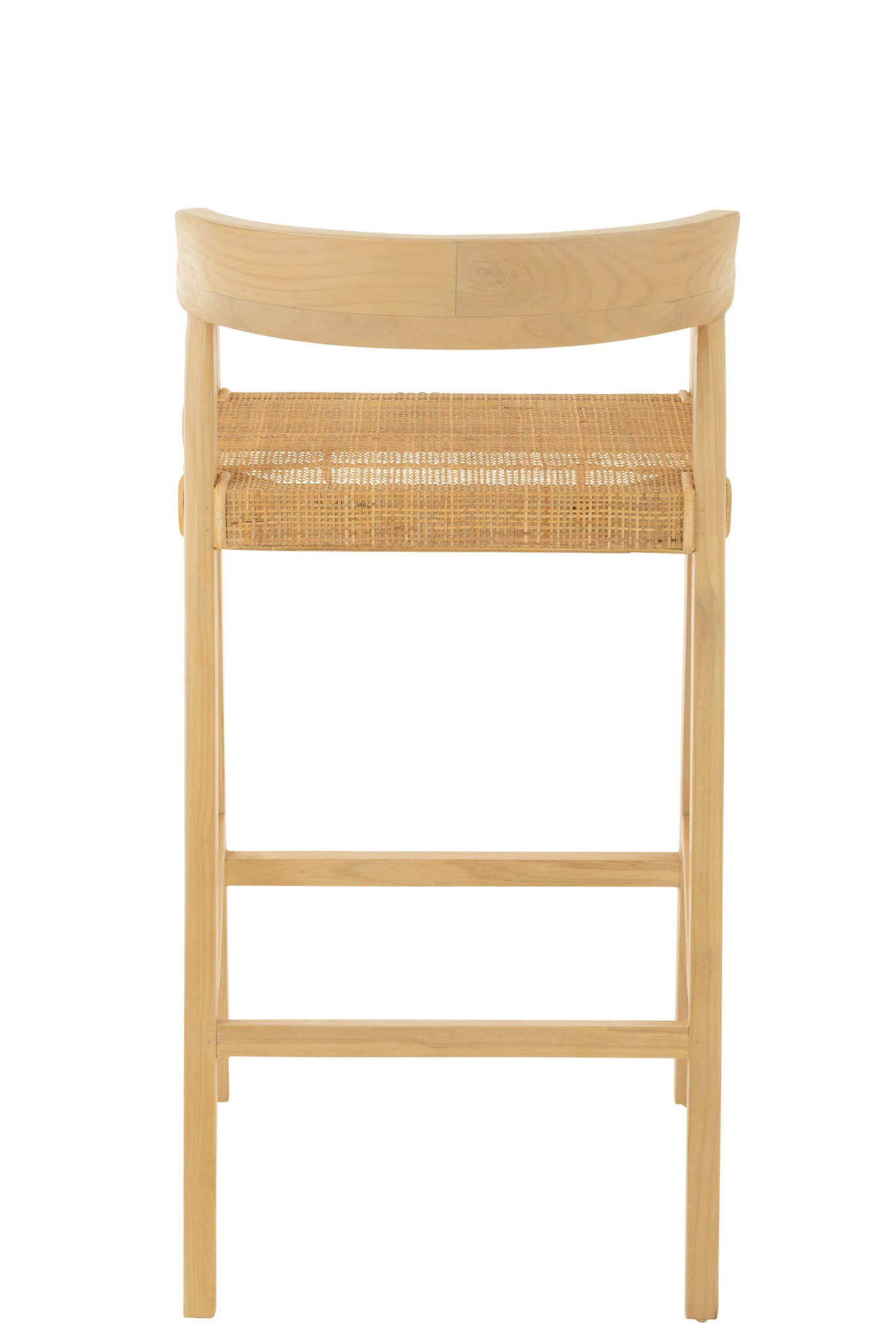 Barkruk Treiskona Teak Naturel - Afbeelding 3