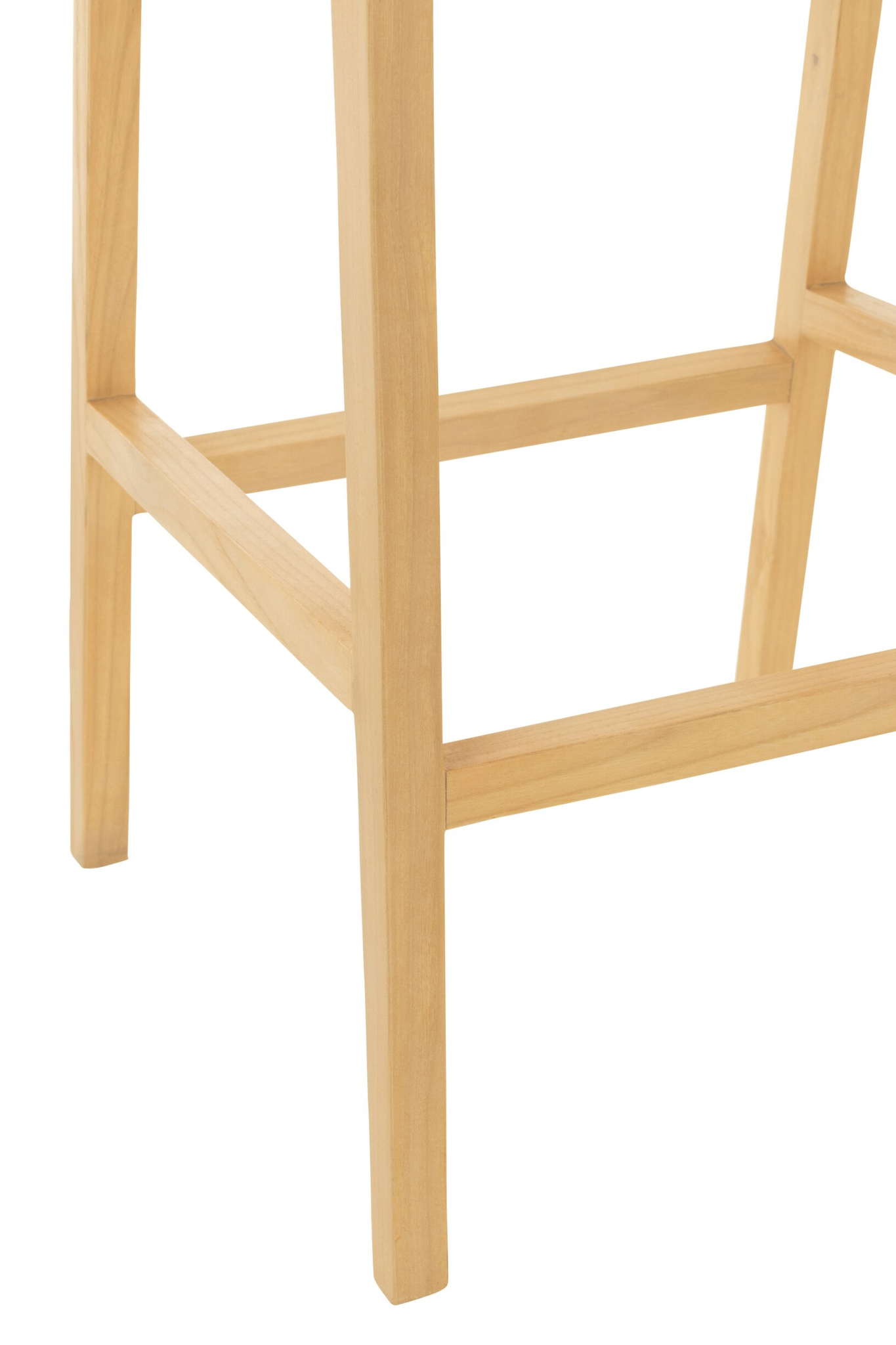 Barkruk Treiskona Teak Naturel - Afbeelding 4