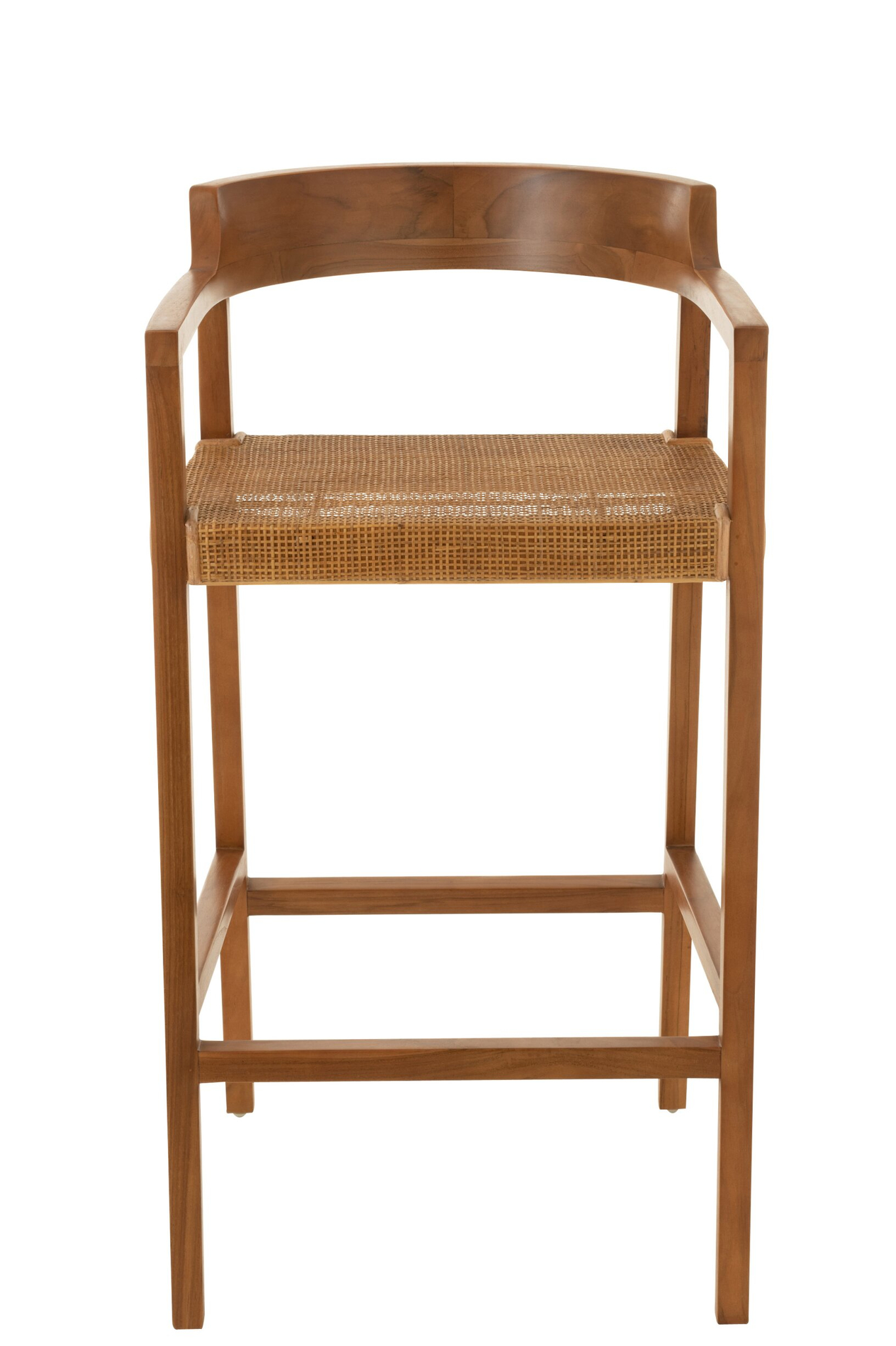 Barkruk Maatesta Teak Bruin