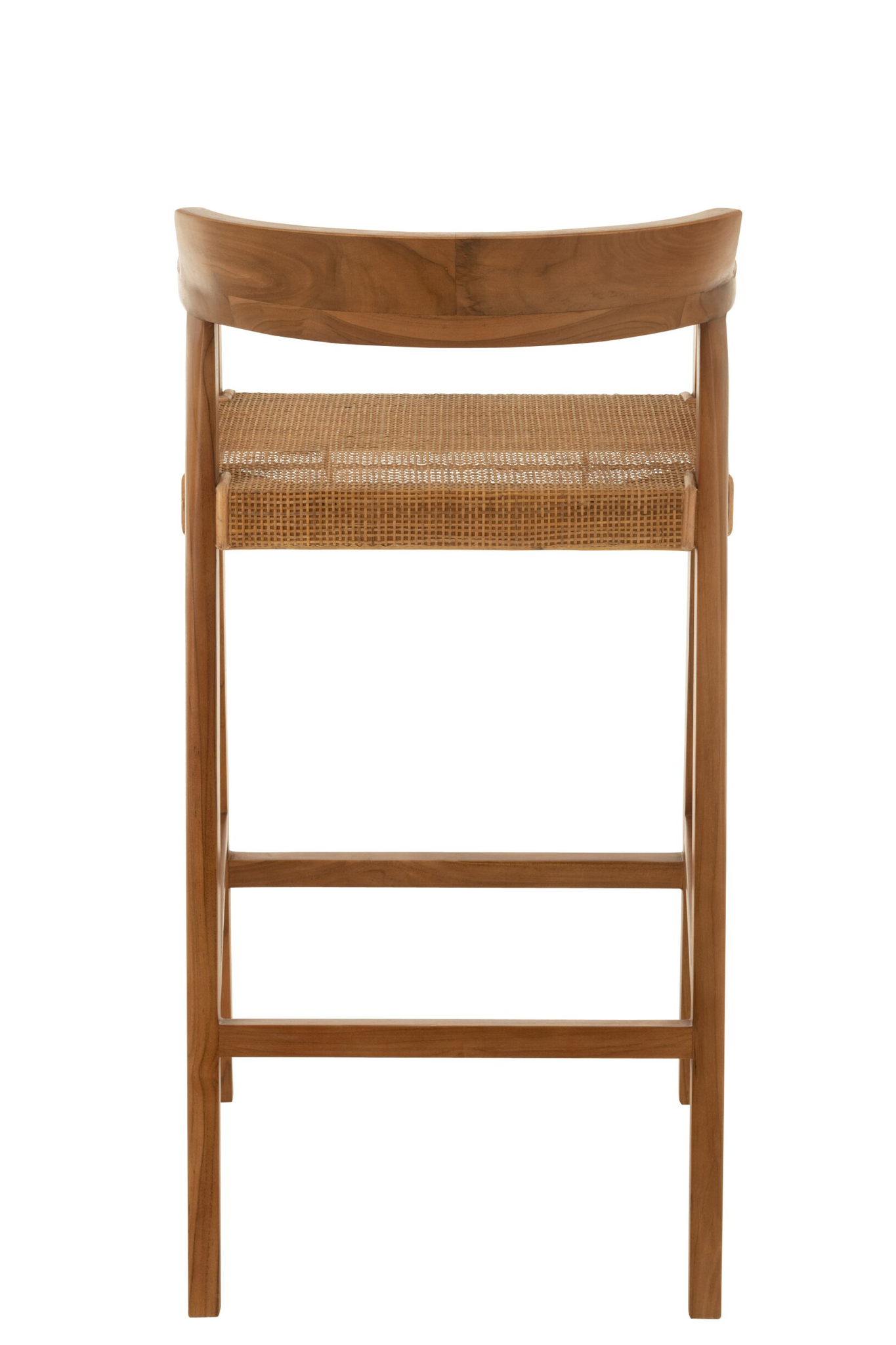Barkruk Maatesta Teak Bruin - Afbeelding 3
