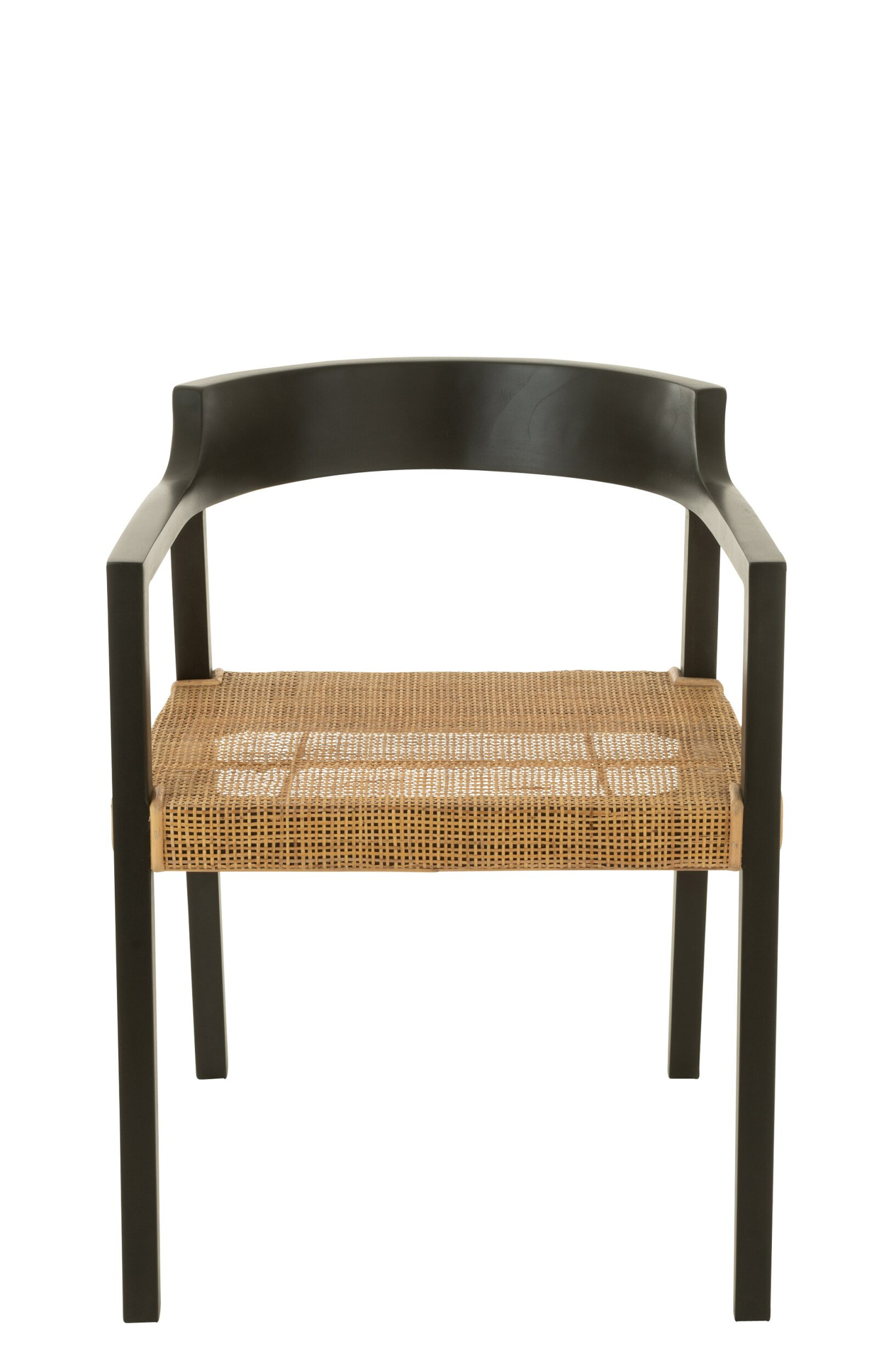 Stoel Meiste Teak Zwart