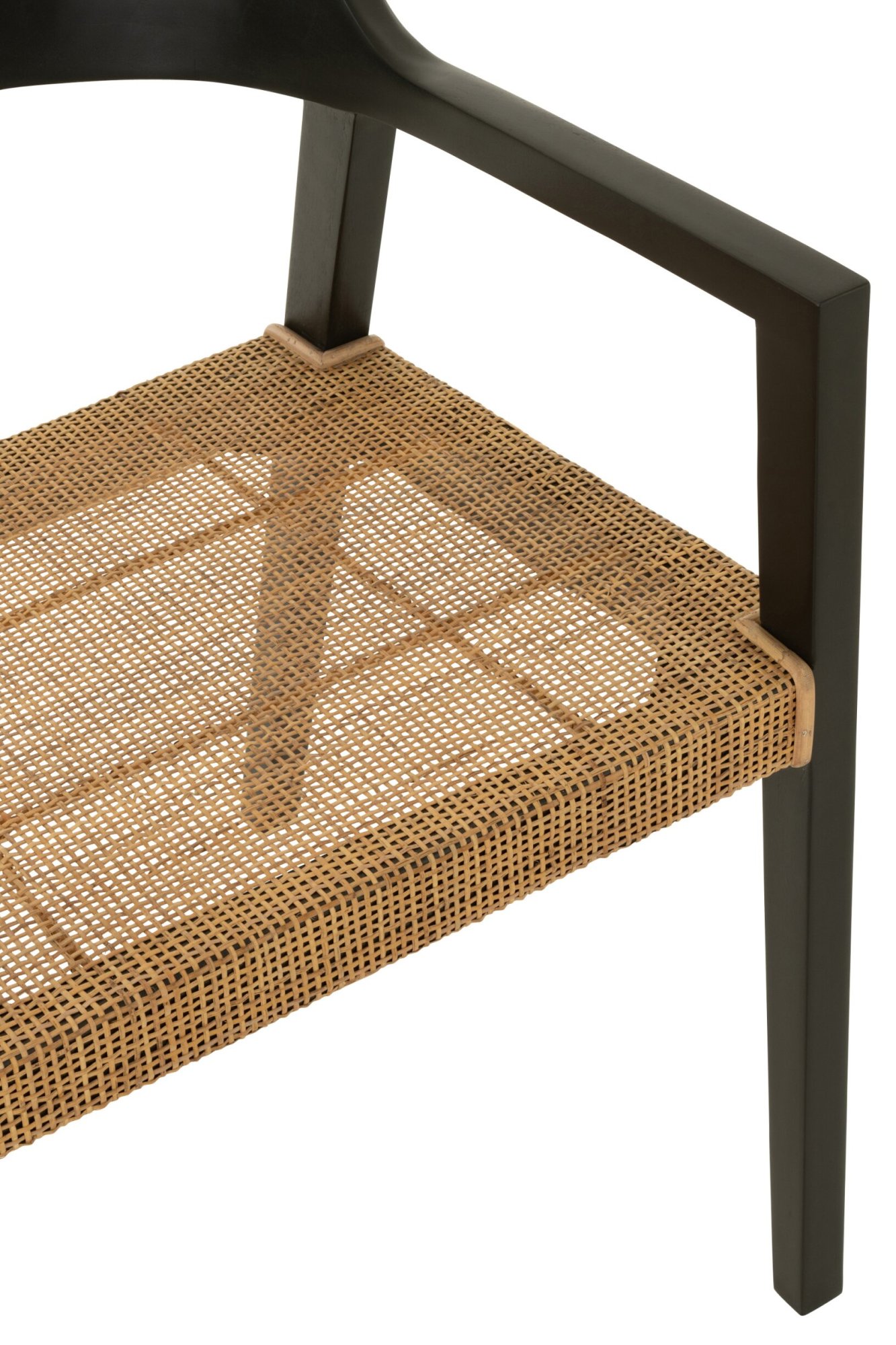 Stoel Meiste Teak Zwart - Afbeelding 5