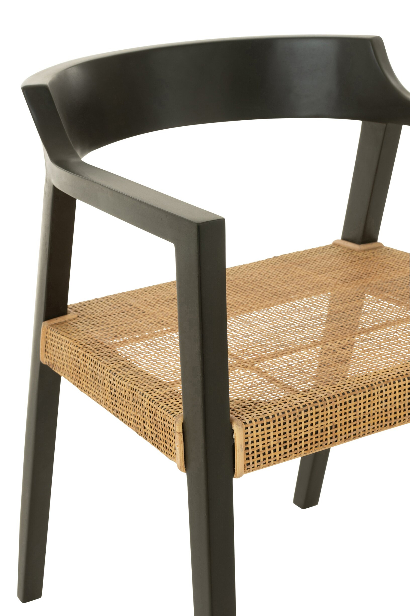 Stoel Meiste Teak Zwart - Afbeelding 6