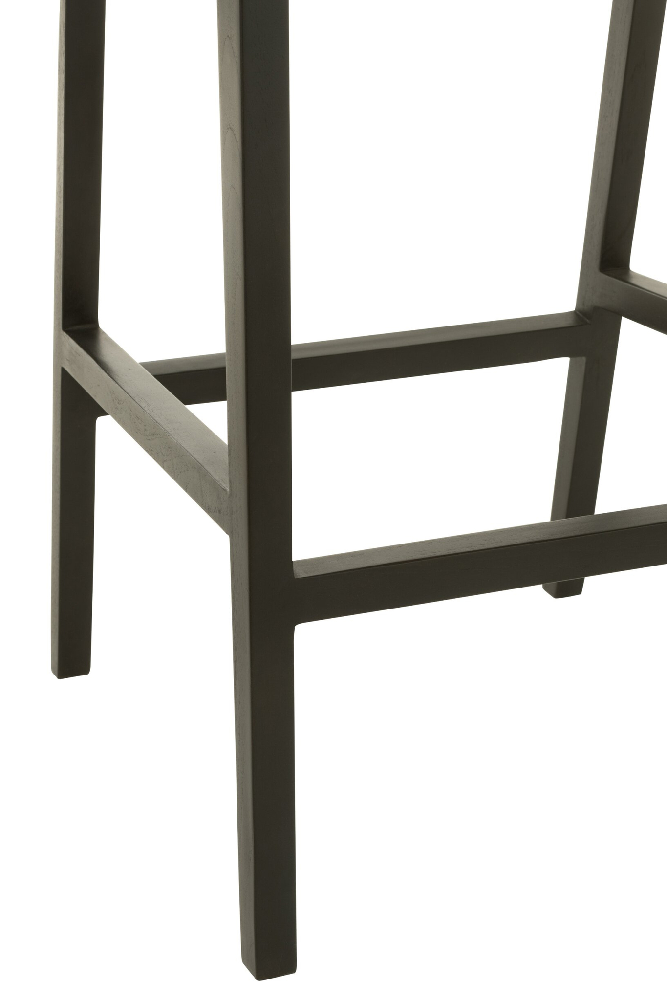 Barkruk Neenund Teak Zwart - Afbeelding 4