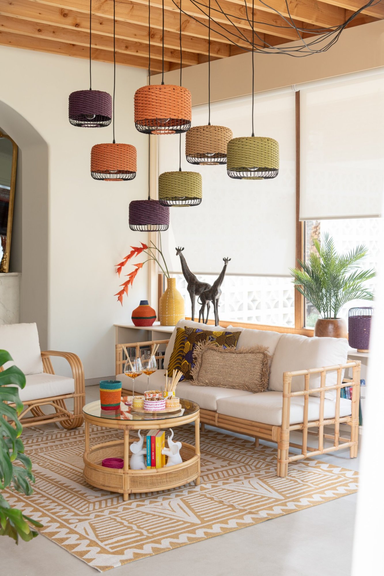 Bank Seemmond Rotan Naturel - Afbeelding 8