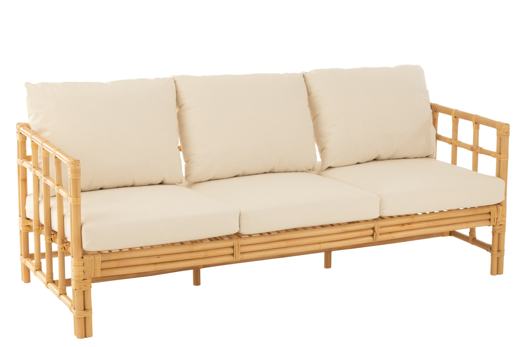 Bank Seemmond Rotan Naturel - Afbeelding 10