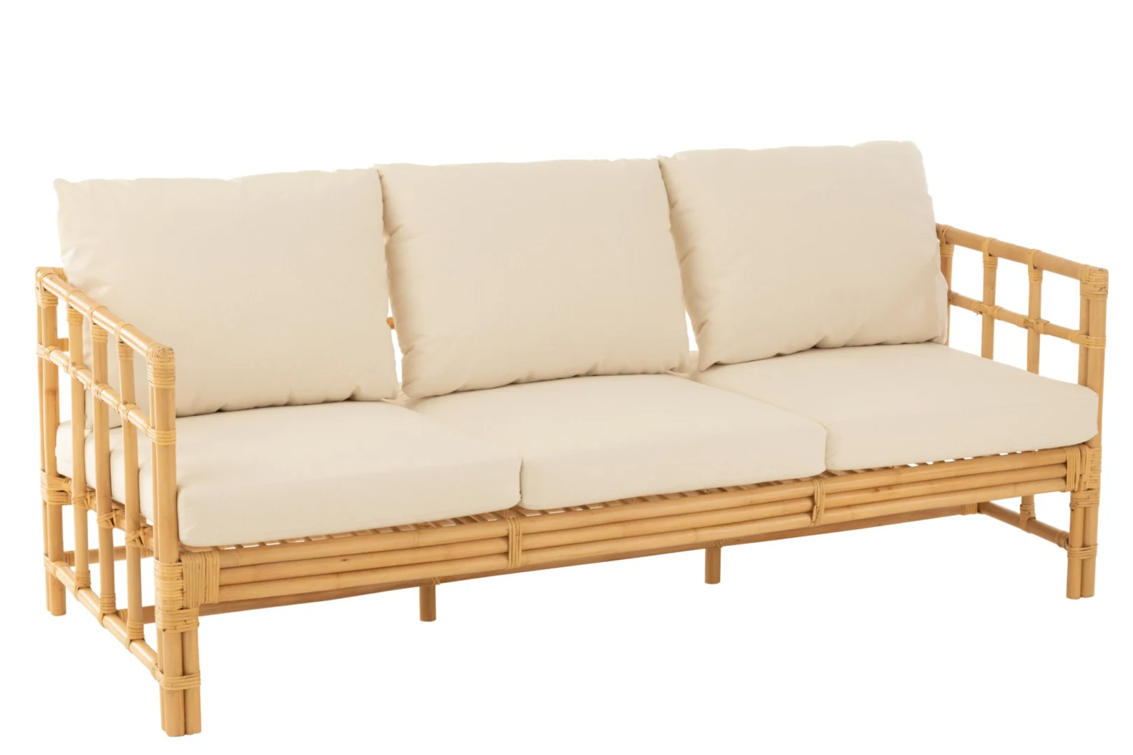 Bank Seemmond Rotan Naturel - Afbeelding 10