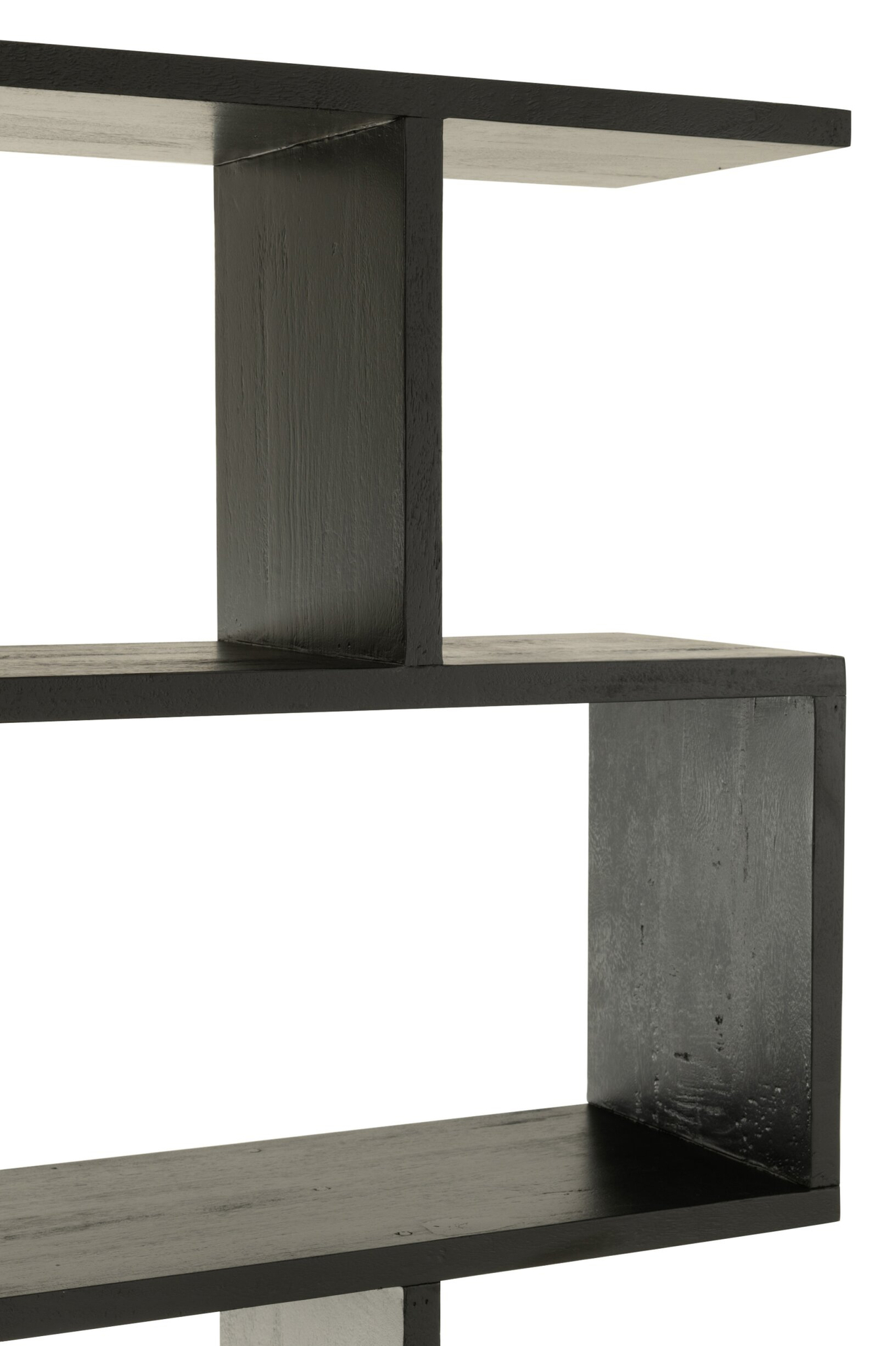 Boekenkast Naandol Zwart 120 cm - Afbeelding 5