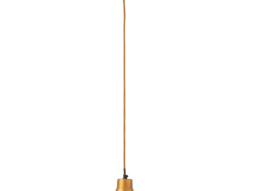 Hanglamp Steiskol Gras in naturel, met gras en ijzer voor een warme, luchtige uitstraling