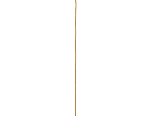 Hanglamp Jaulvine Gras in naturel, conische kap van gras met warme natuurlijke uitstraling
