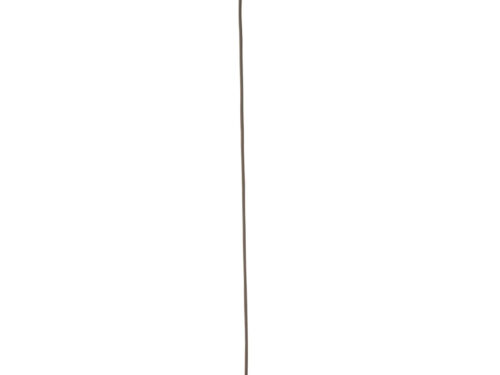 Hanglamp Raurdin Gras met zwarte graslampenkap en slanke ophanging in eigentijds design