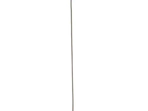 Hanglamp Raurdin Gras met zwarte graslampenkap en slanke ophanging in eigentijds design