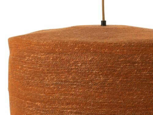 Hanglamp Praamia Gras set van 3 met natuurlijke grasstructuur en zwart detail